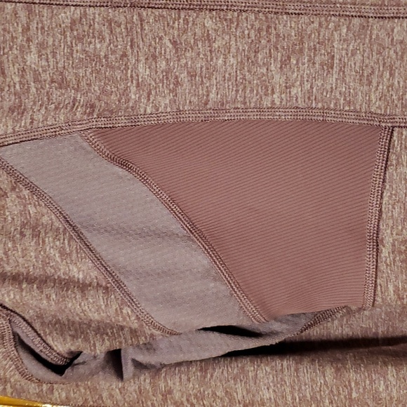 Lululemon Run Full Tilt Purple Space Dye Half Zip Jacket Pullover. Size 8 - Picture 8 of 16